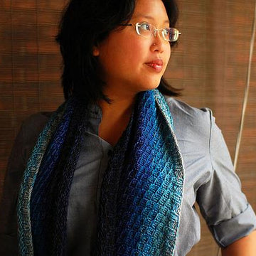 Dipped Infinity Scarf