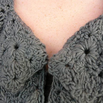 Dorothy Short Sleeved Crochet Cardi