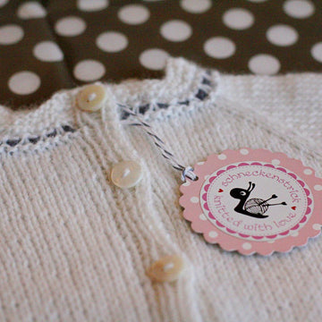 Petit Nuage (Cashmere Cardigan and Baby Beanie)