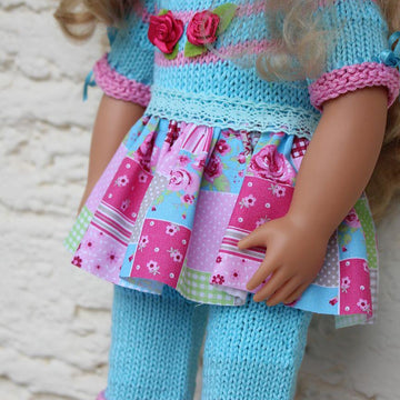 18 inch Doll Overall
