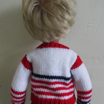 Sasha Doll Nautical Jacket Knitting Pattern