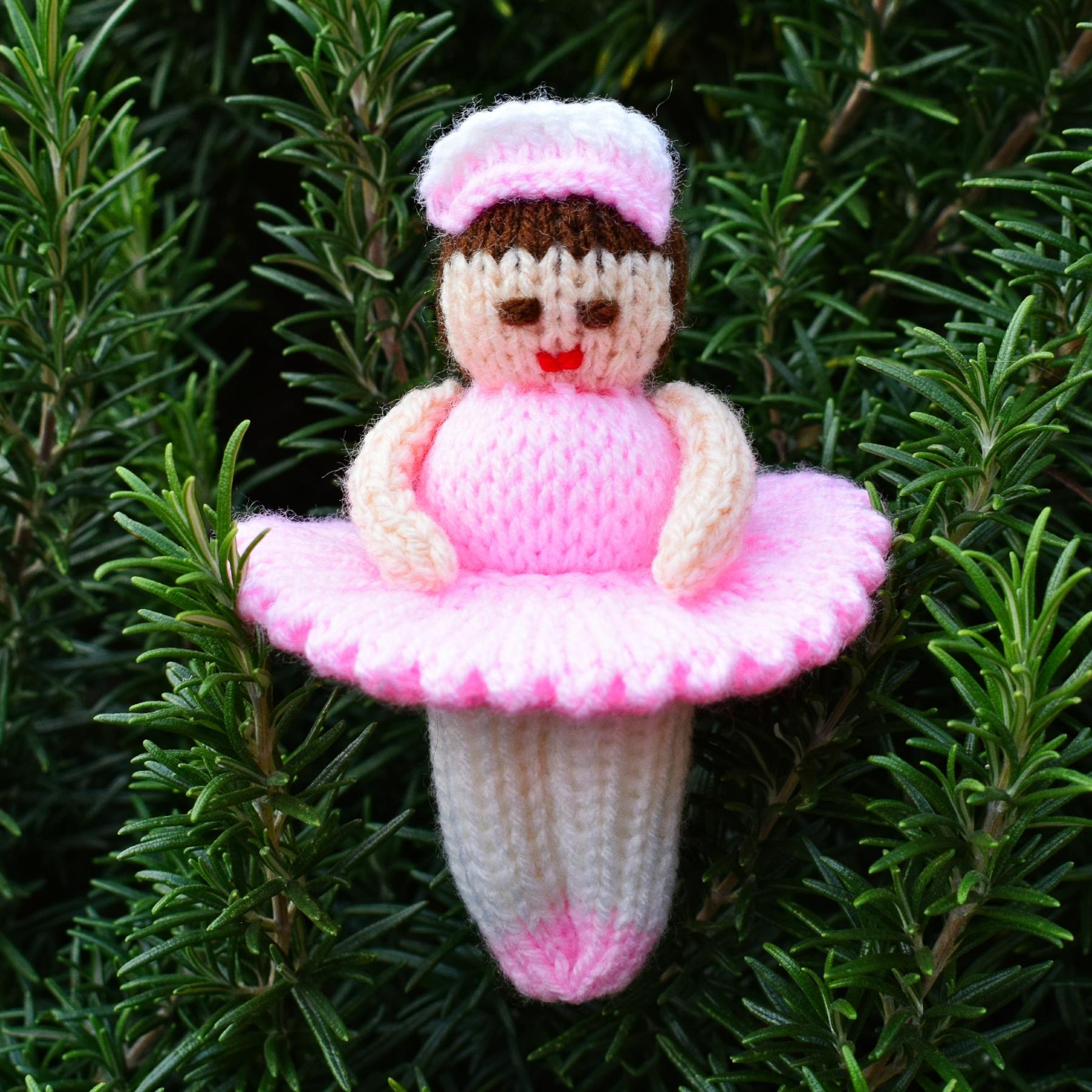 Charlotte the Ballerina Doll Knitting Pattern - Toy Knitting Pattern