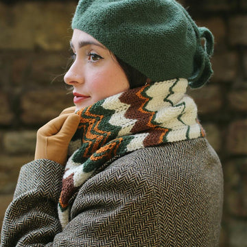Feather Stitch Scarf