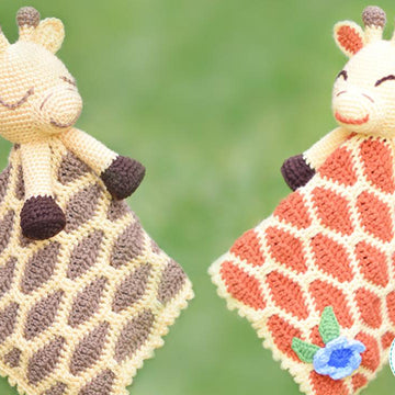 Rusty the Giraffe Security Blanket Lovey