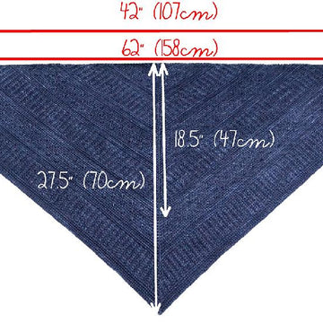 Winter Nocturne Shawl
