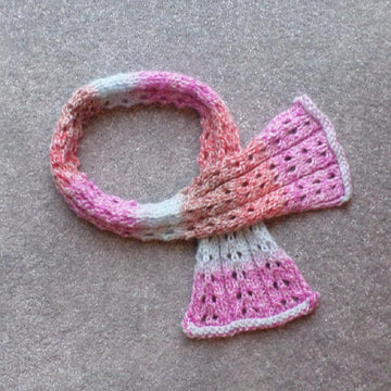 Double Eyelet Scarf