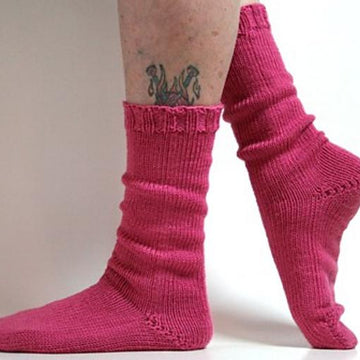 Toe-Up Socks using German Short Rows