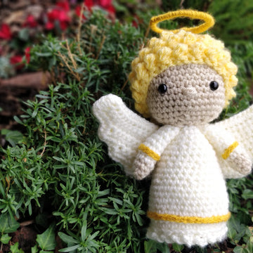 Crochet amigurumi christmas dolls angel elf gingerbread cookie man rudolph reindeer Santa Claus snowman