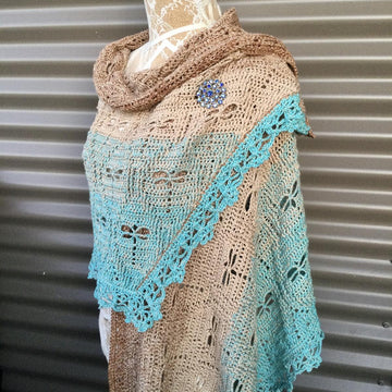 Rainforest Dragonflies Shawl