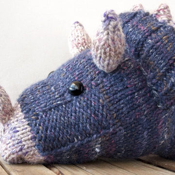 Faux Triceratops Dinosaur Head