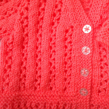 Summer Bright girls short sleeve cardigan