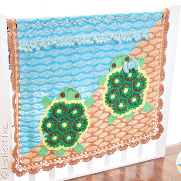Bubbles The Turtle Blanket