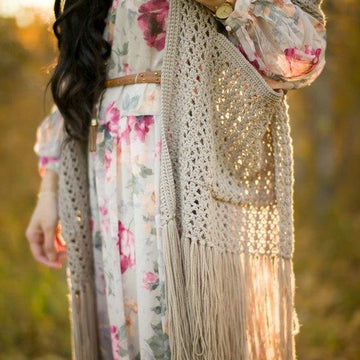 Calla Lily Pocket Shawl