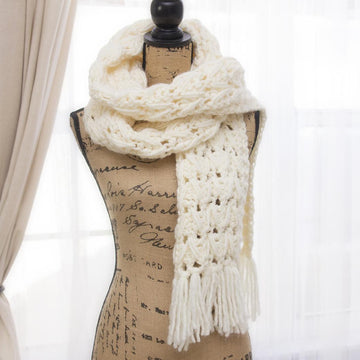 Alamos Crochet Big Scarf