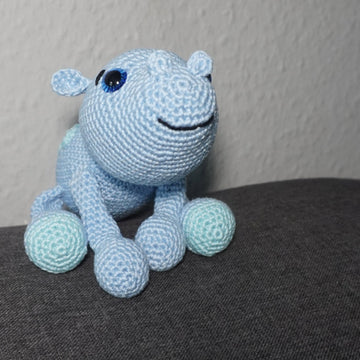 Crochet Pattern Dino Berti Brontoknuddel