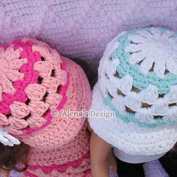 Visor Lace Doll Hat