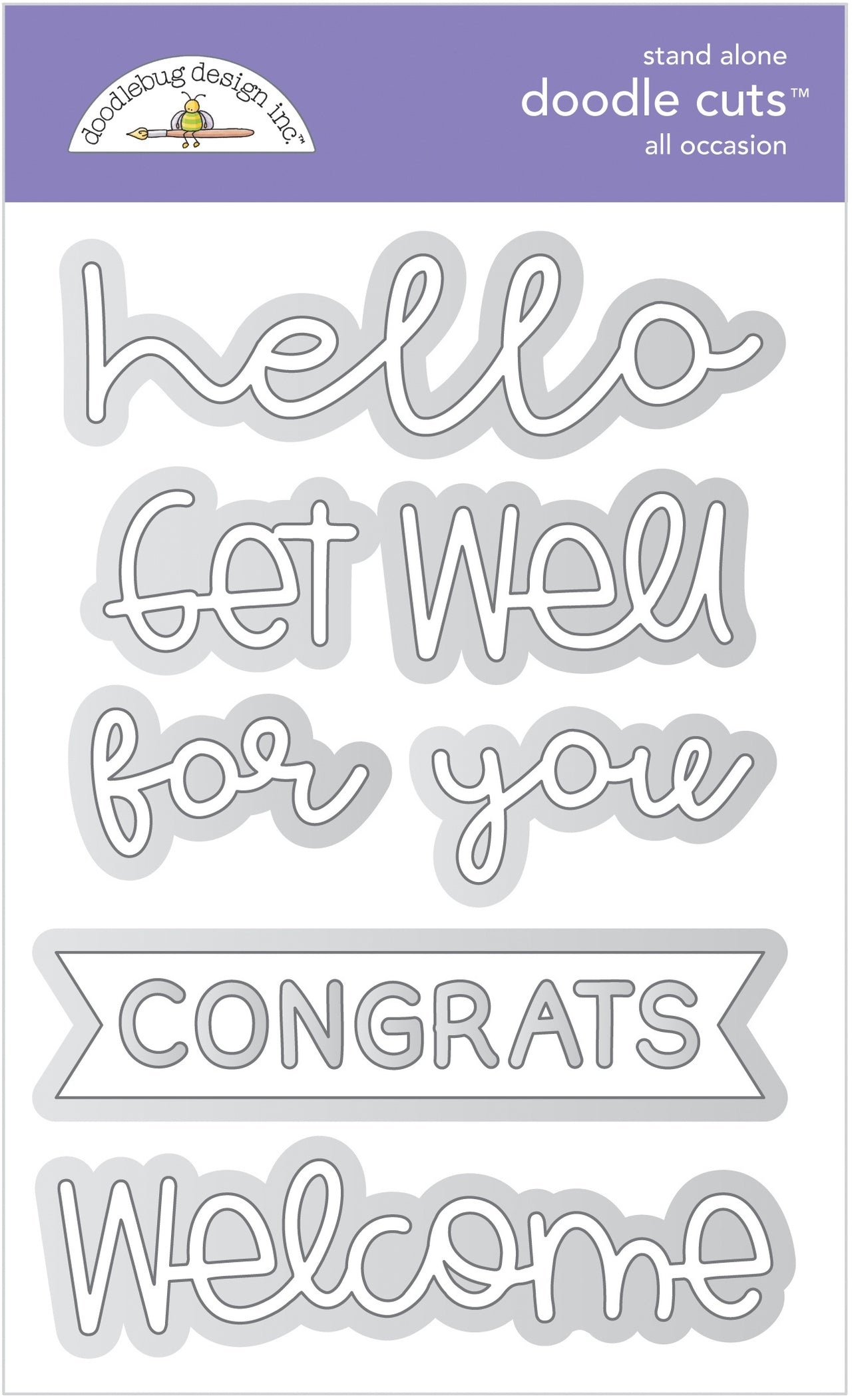 Doodlebug Doodle Cuts Dies - All Occasions