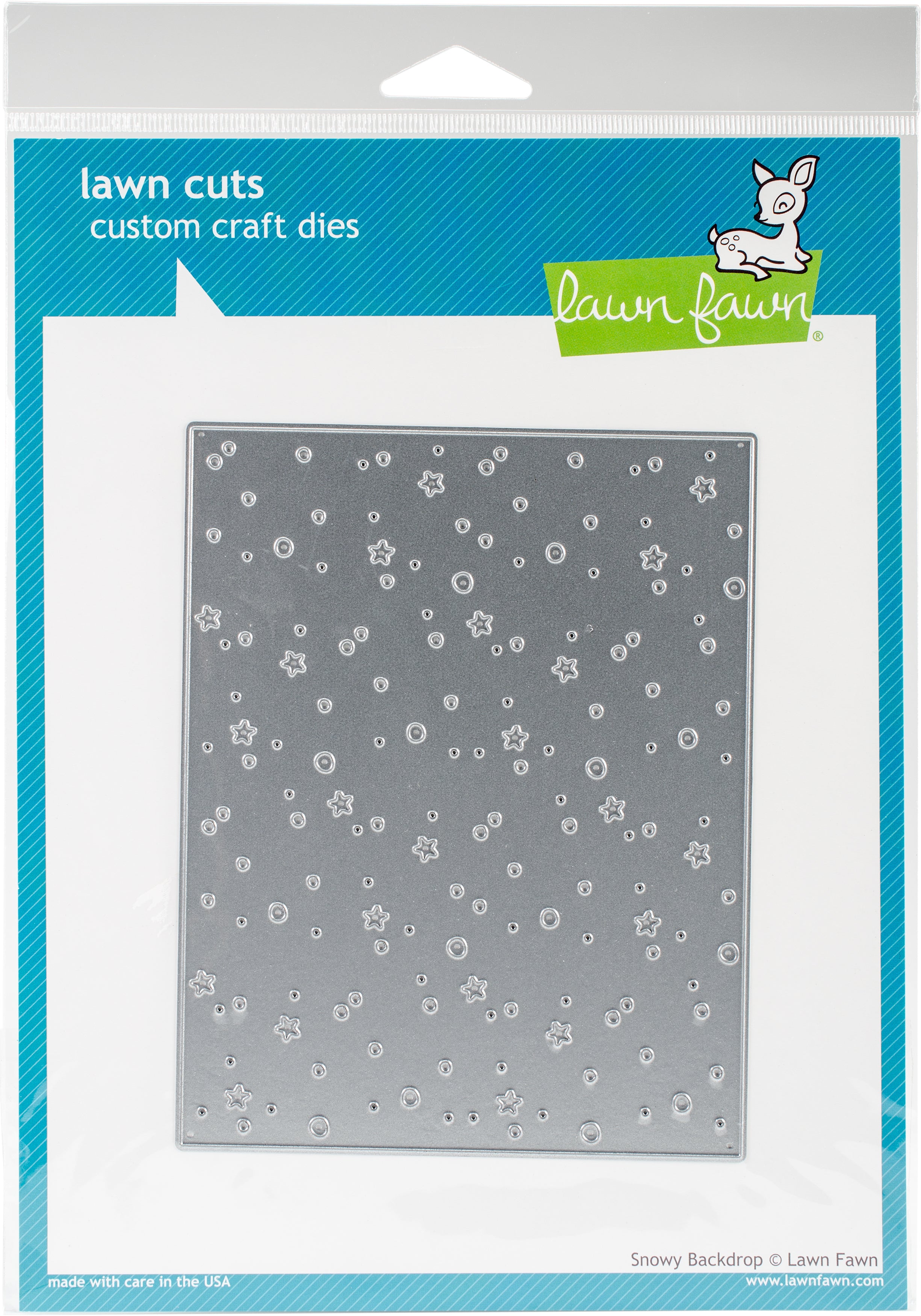 Lawn Fawn Lawn Cuts Custom Craft Die - Snowy Backdrop