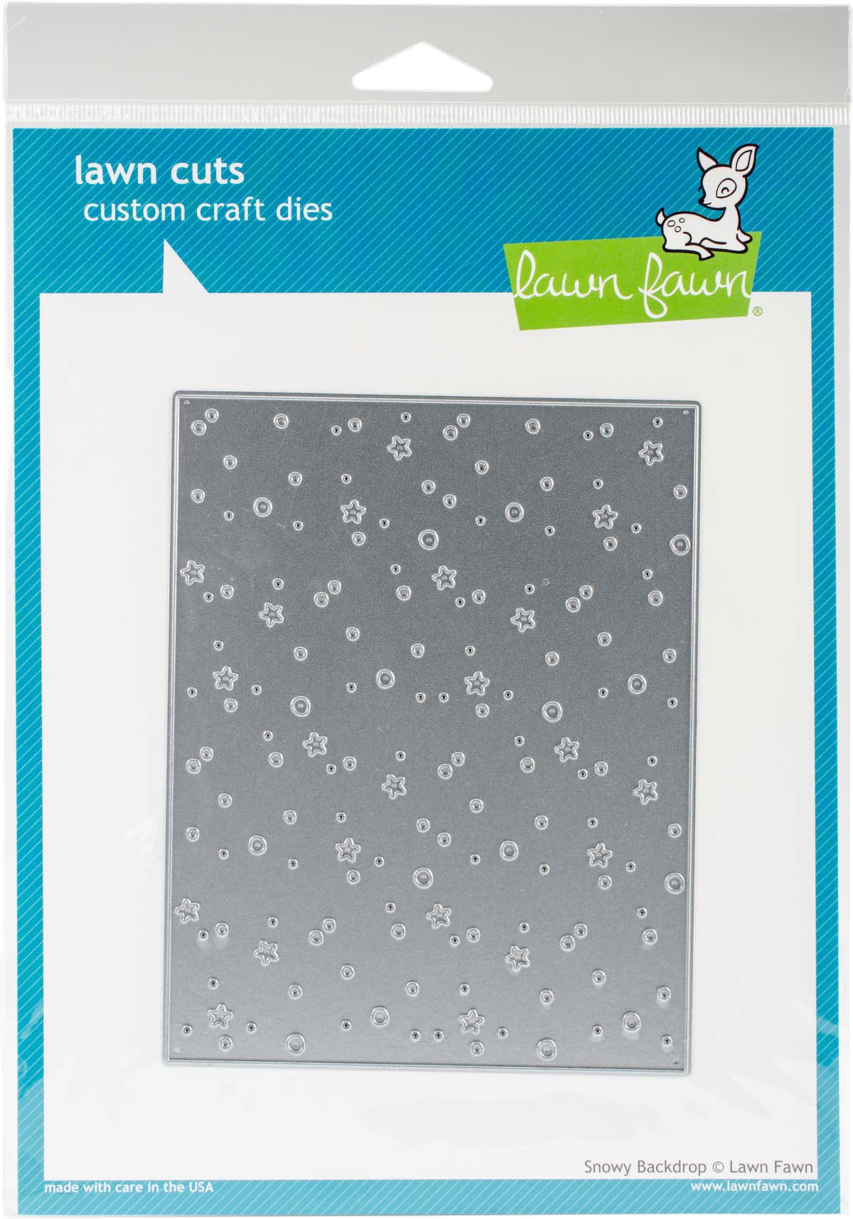 Lawn Fawn Lawn Cuts Custom Craft Die - Snowy Backdrop