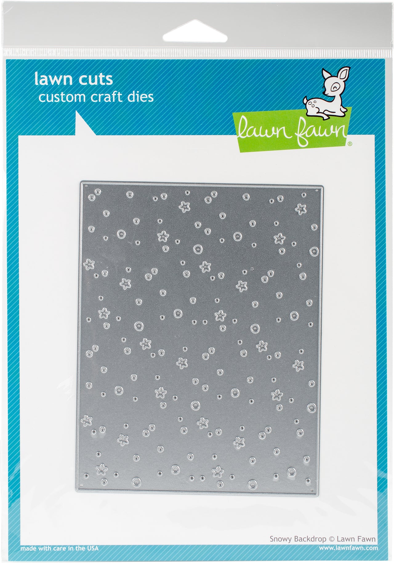 Lawn Fawn Lawn Cuts Custom Craft Die - Snowy Backdrop