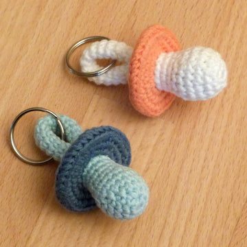 Pacifier keychain