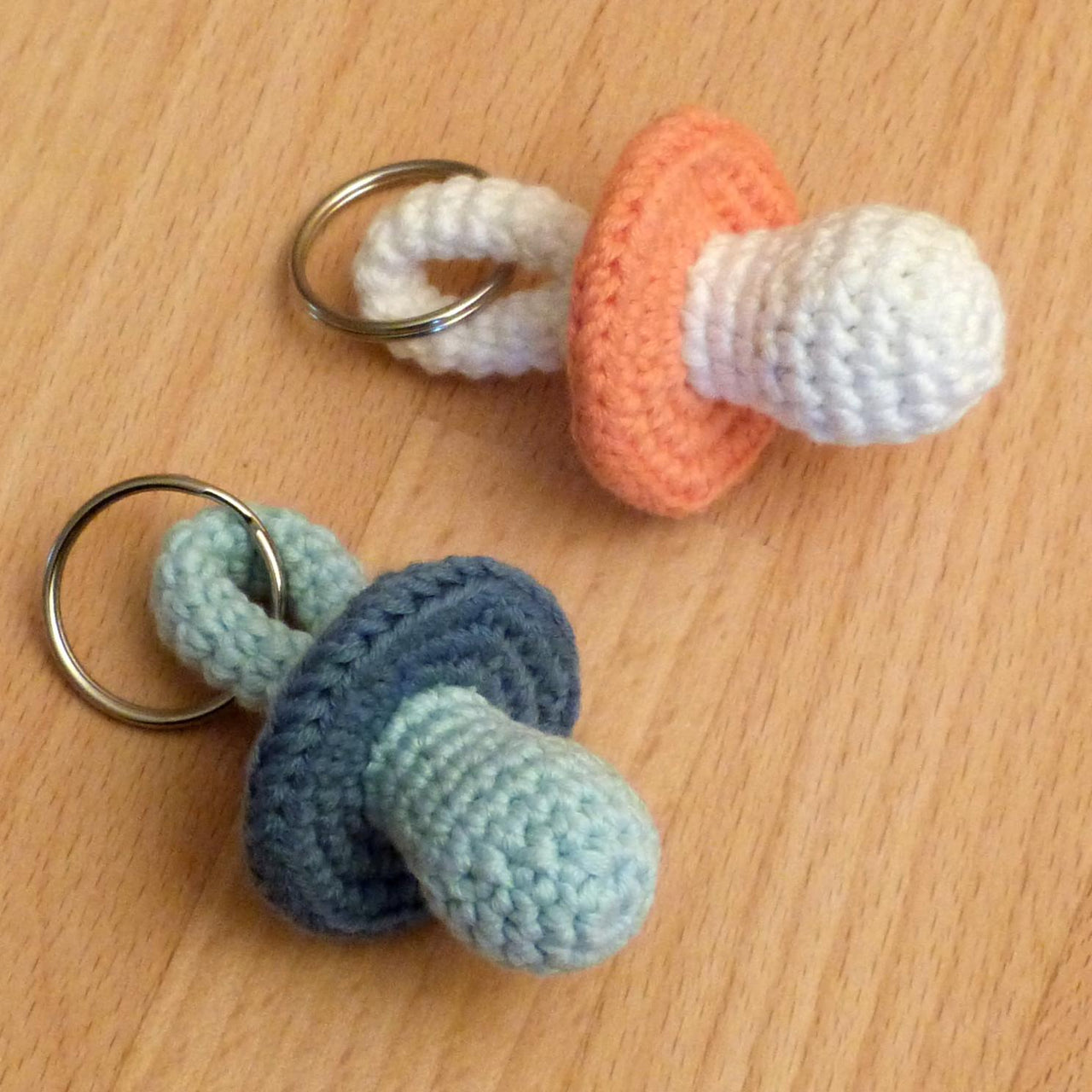 Pacifier keychain