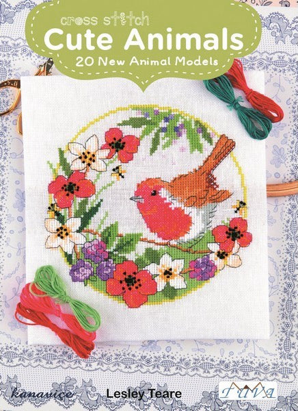 DMC Cross Stitch Cute Animals Book