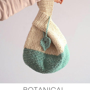 Botanical Japanese Knot Bag