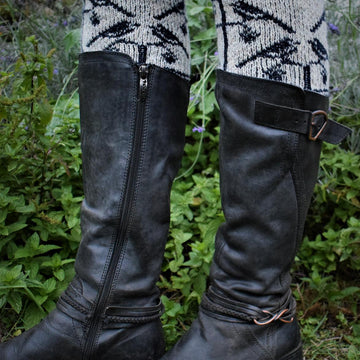 Birds Boot Cuffs