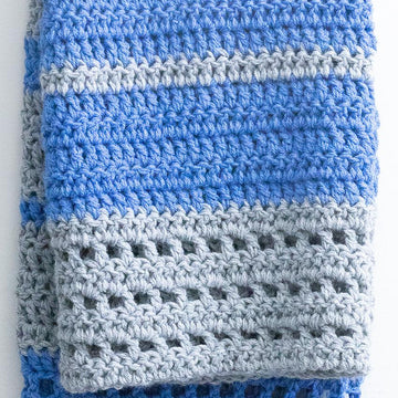 Striped Baby Blanket