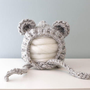 Bear Ears Pixie Bonnet Hat Baby Children