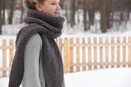 Marlowe Chunky Bias Scarf