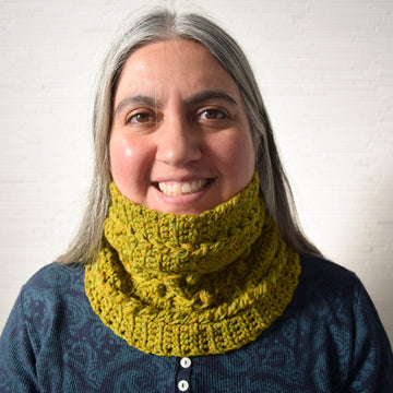 Warm and Textured 1-Skein Cowl