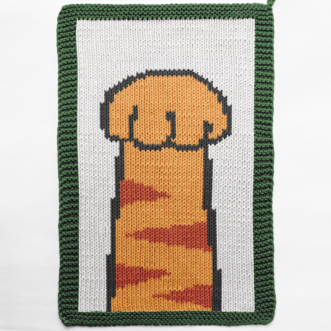 Cat Paw Kitchen Towel Knitting Pattern