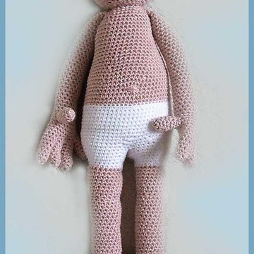 Patient Pete amigurumi doll