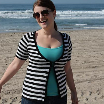 Hipster Stripe Cardigan