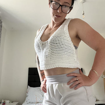 Petal strap top
