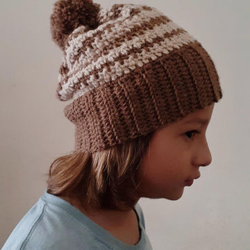 Cocoa beanie