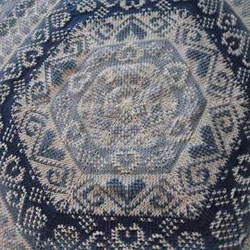 Heartstrings Wedding or Baby Blanket TITR (Tunisian in the Round