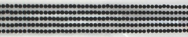 Eyelet Outlet Adhesive Pearl Strips 12" 5/Pkg - Black