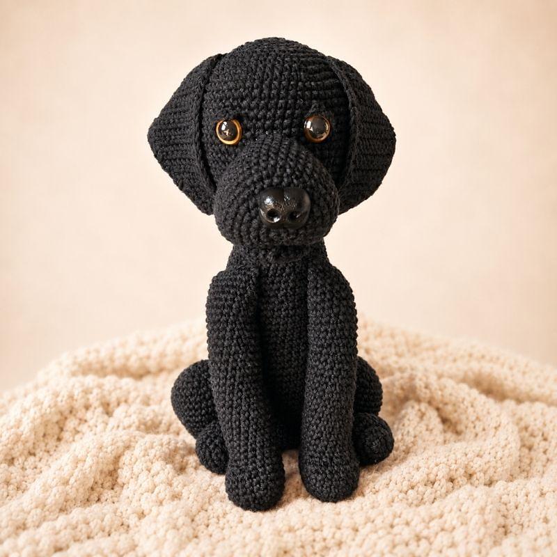 Labrador sitzend