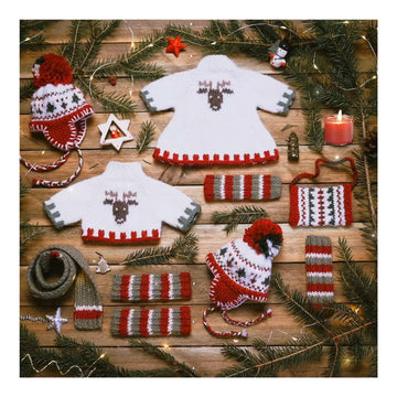 Christmas Bunny with Outfits