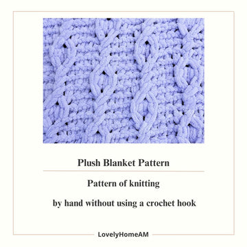 Plush Blanket Pattern