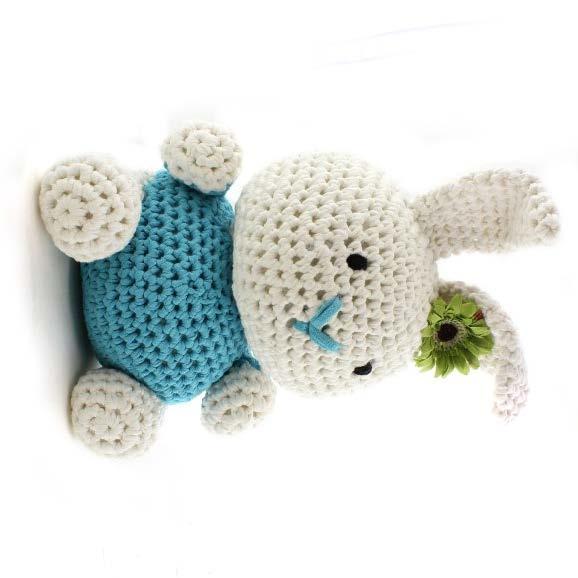 Bunny Rabbit Toy in Hoooked RibbonXL - Downloadable PDF
