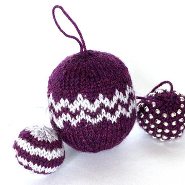 Christmas Glamour Mini Bead Baubles