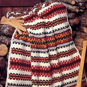 Fireside Winter Afghan