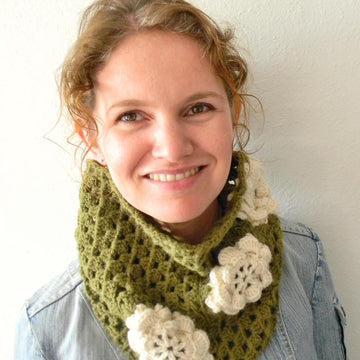 Irish Rose Cowl