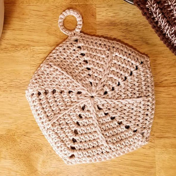 Spikes and Stripes Potholder