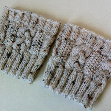 Simple Cable Boot Toppers
