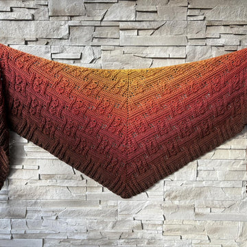 Flat Triangular Scarf "Himera"